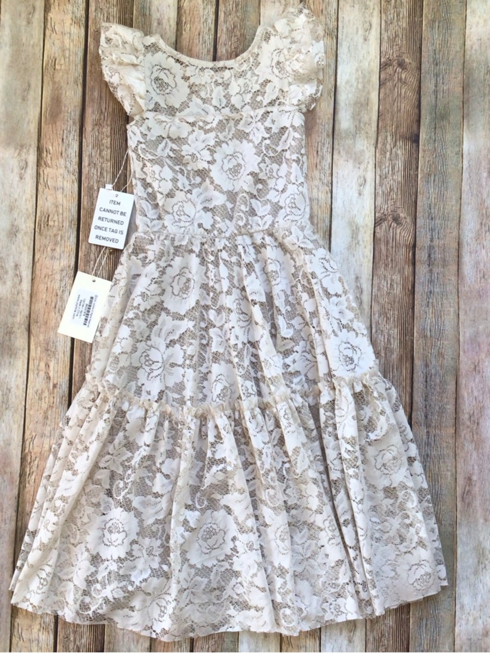 NWT Joyfolie Angie Lace Dress - Picture 2 of 4
